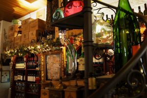 Restaurant mit viel Atmosphäre