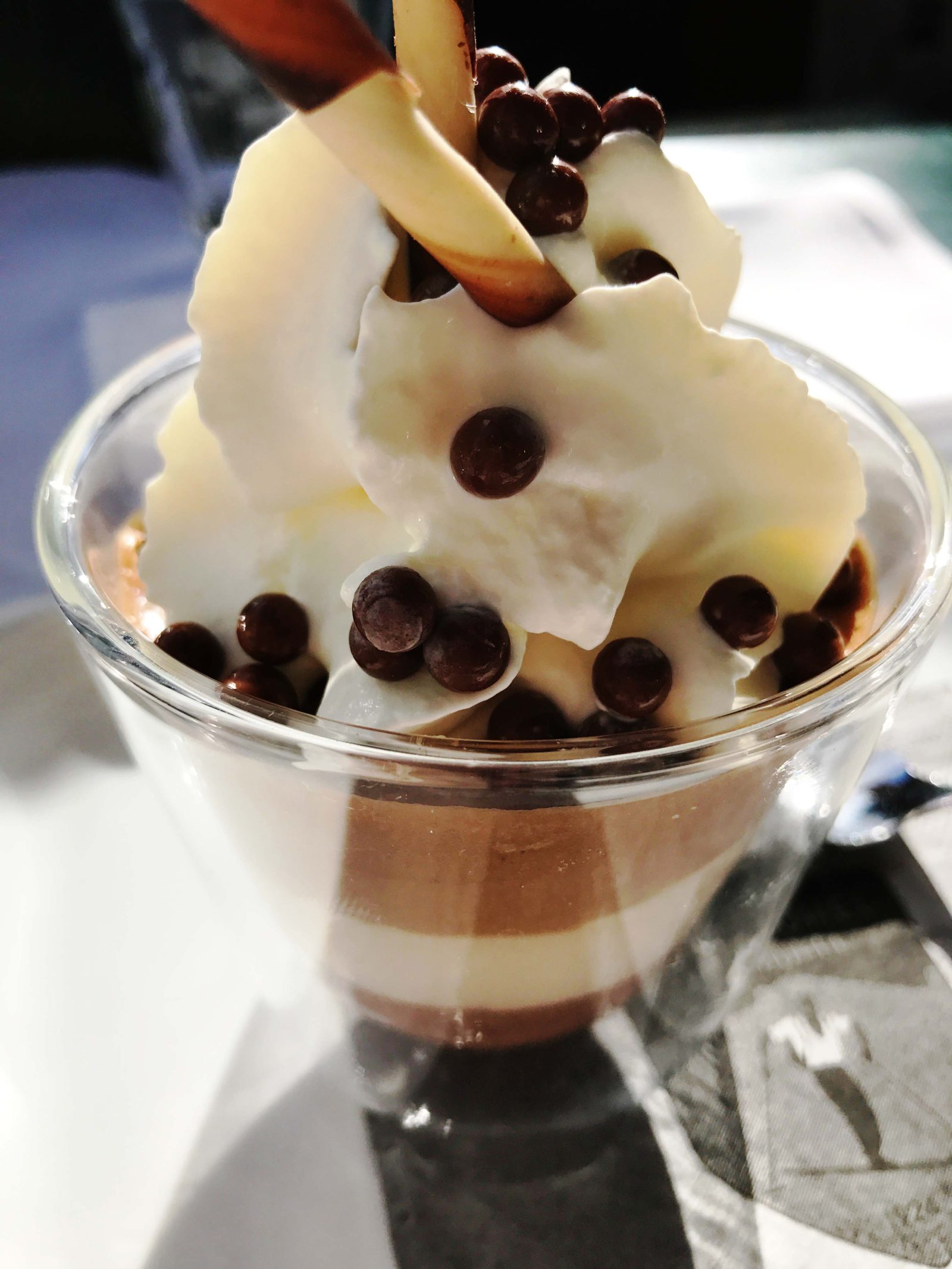 Haselnuss-Sahne-Schoko-Trifle