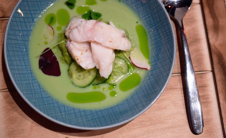 Gurken-Buttermilchsuppe