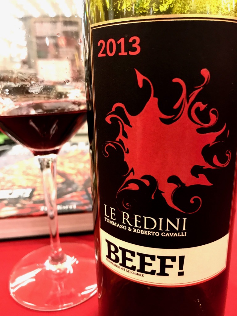 bei der Beef-Weinprobe