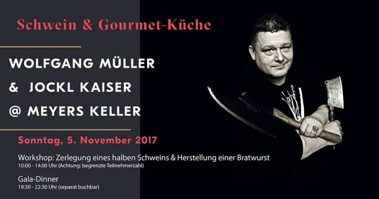 Kochbuchverlosung:  Wolfgang Müller – Wurst und Küche