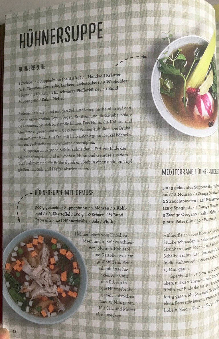 Hühnersuppe!