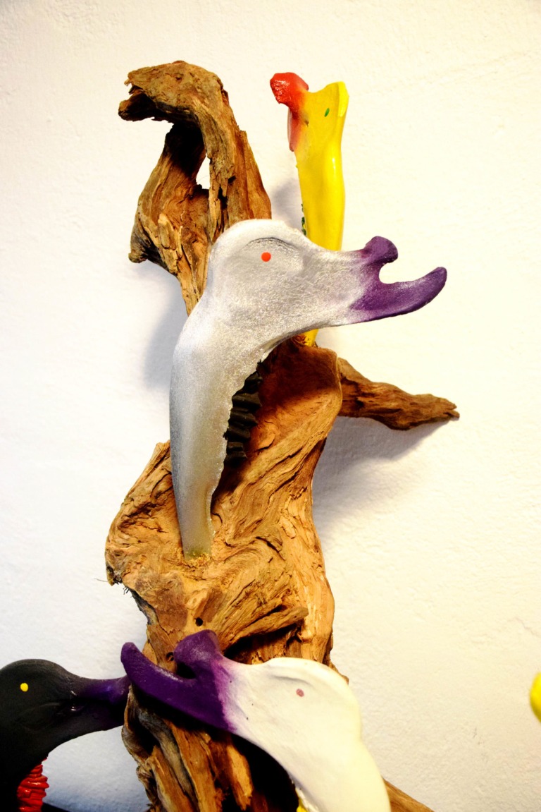 und eines seiner Kunstwerke