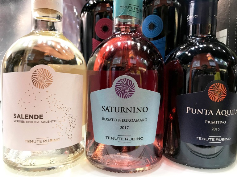 Vermentino, Rosato, Primitivo