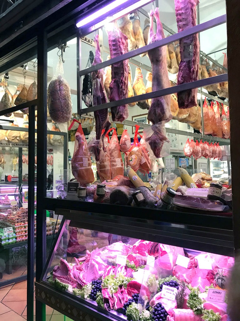 Schinken und Salami