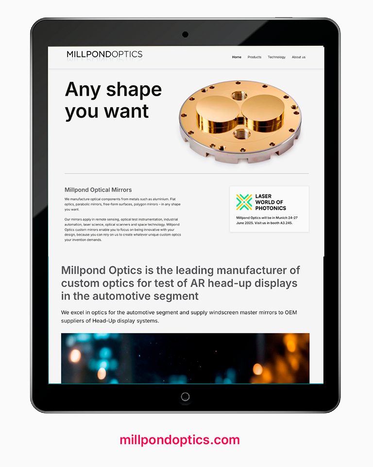 website design