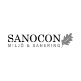 Logotyp Sanocon Milj? & Sanering Logotyp Sanocon Milj? & Sanering