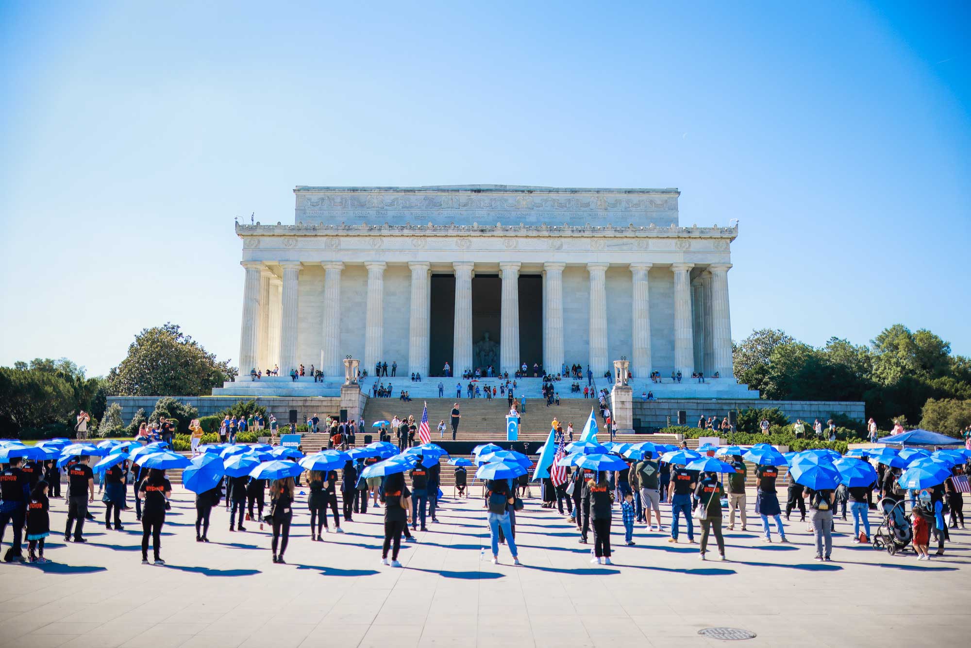 Uyghurs-protest