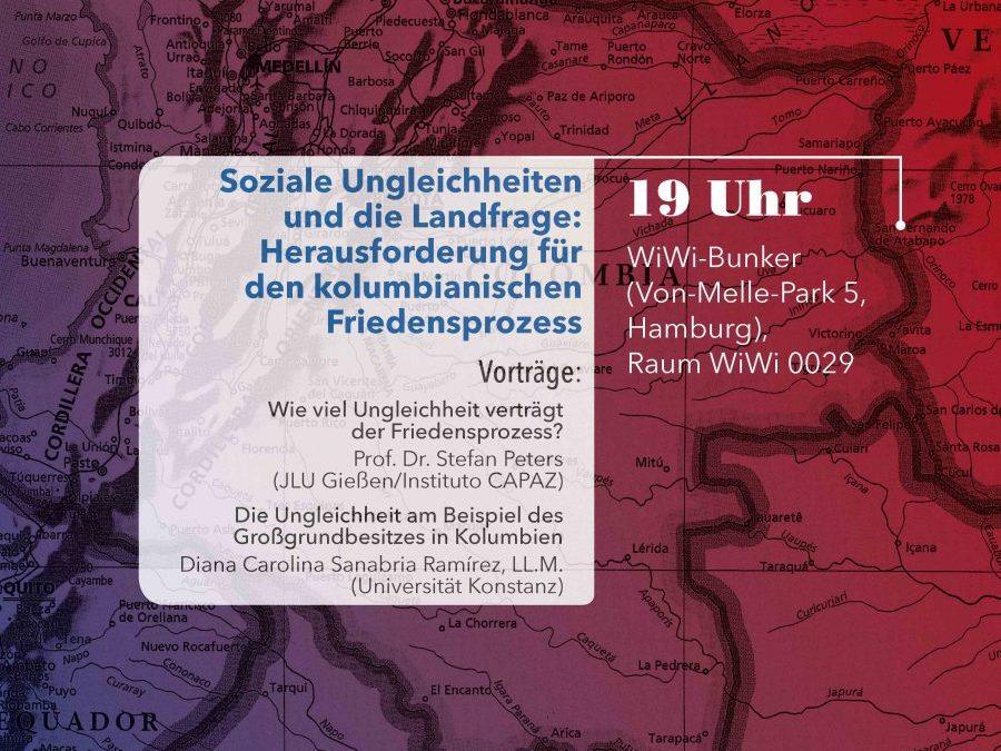 Ponencias en Hamburgo sobre desigualdades sociales y la cuestión de la tierra en Colombia