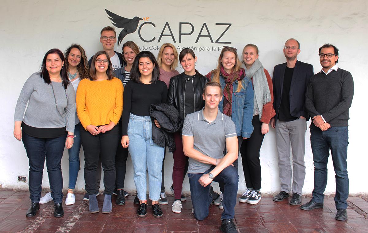 Visit by binational master’s students from CAPAZ universities