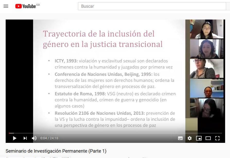 Video conference by Juliana González for UR Intercultural