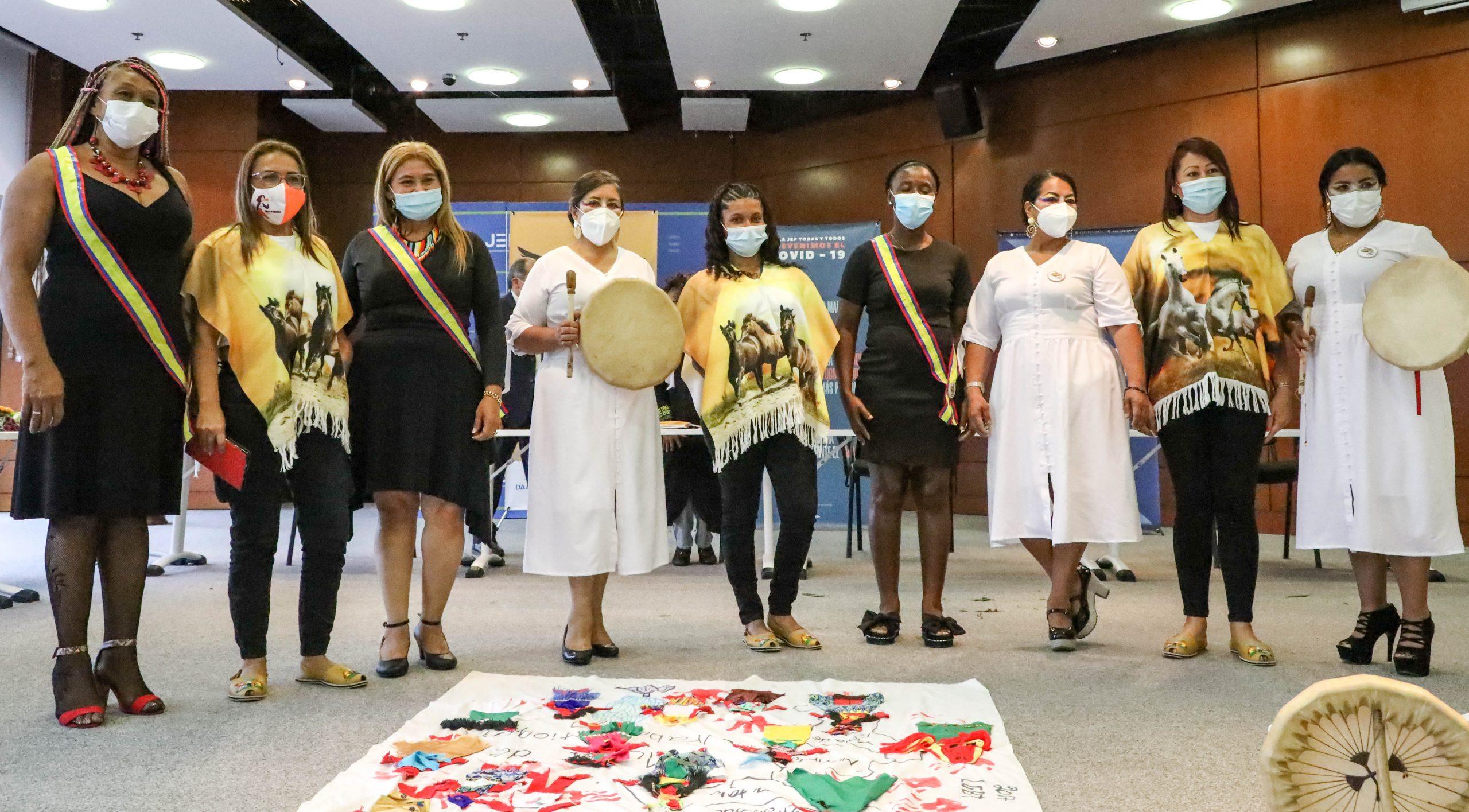 Joint statement CAPAZ and MAPP/OAS: Victims’ organisations from Antioquia, Arauca, and Cauca presented their reports on sexual violence before the JEP