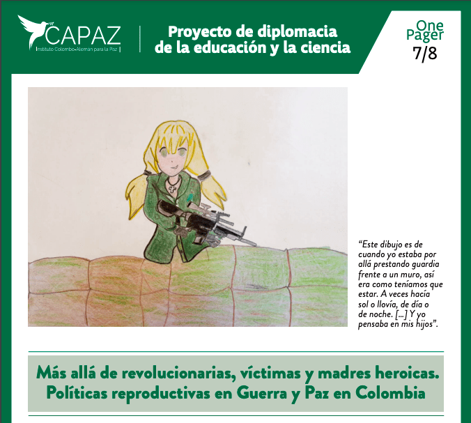 OnePager#7: Políticas reproductivas en Guerra y Paz en Colombia