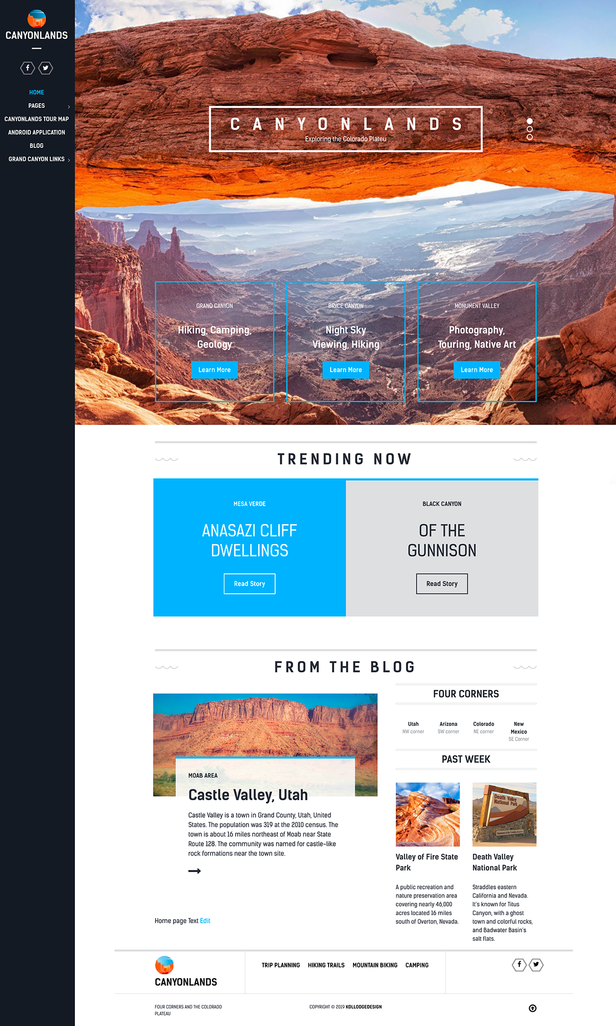 Canyonlands Website