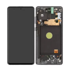 Samsung Galaxy Note 10 Lite Skärm med LCD Display - Svart
