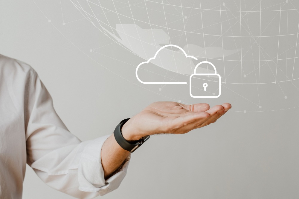 Cloudsysteem met begeleiding en gegevensbescherming