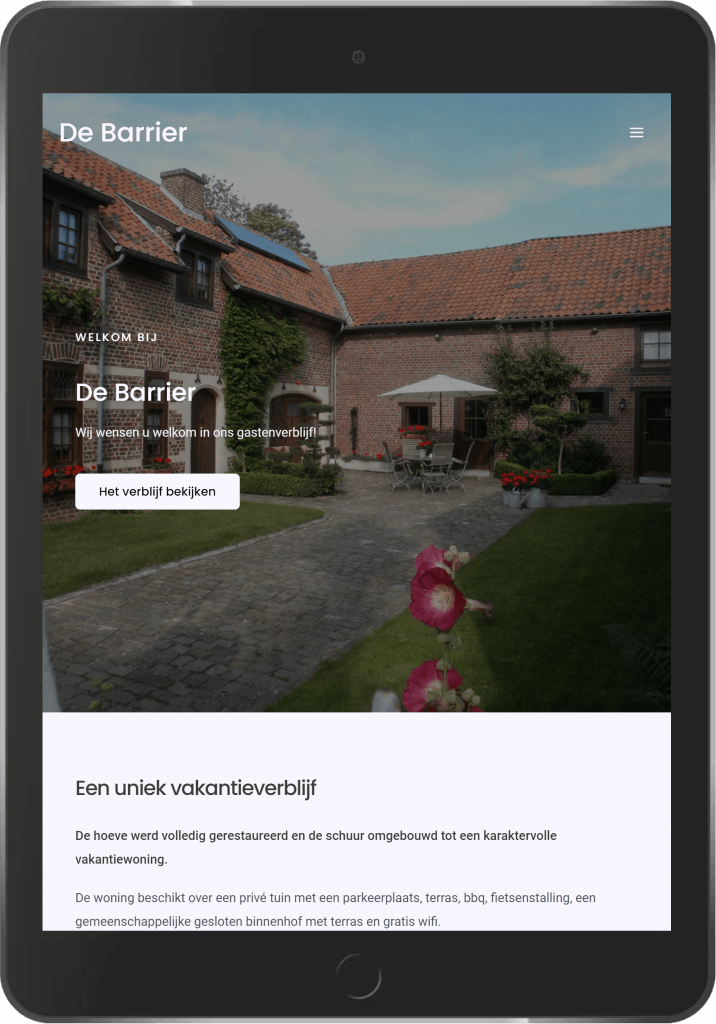 Digito-IT webdesign Alken Limburg website hosting onderhoud De Barrier