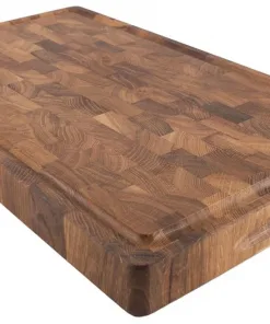 Skärbräda Ek Stavlimmad med Ränna 30 x 20 x 3 cm