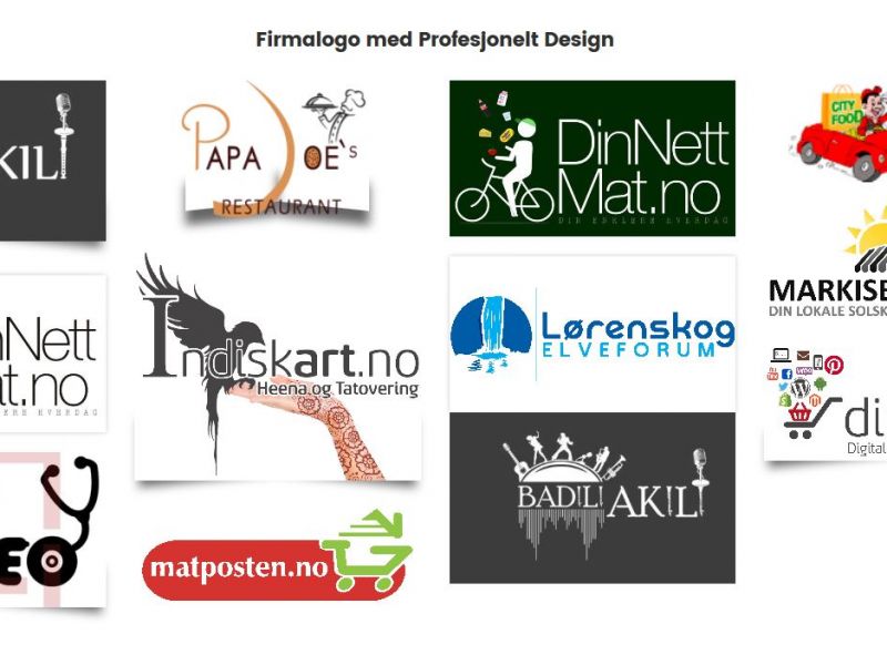 All Logos created by DinArt Data Norge