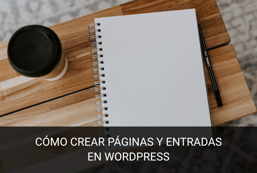 Cómo crear páginas en WordPress