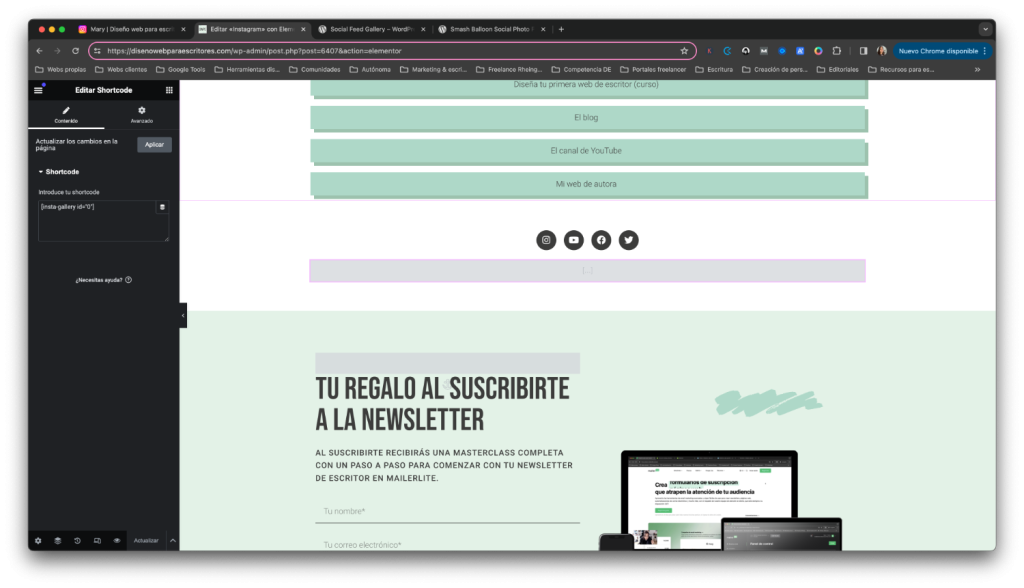 7. Insta Gallery - Shortcode