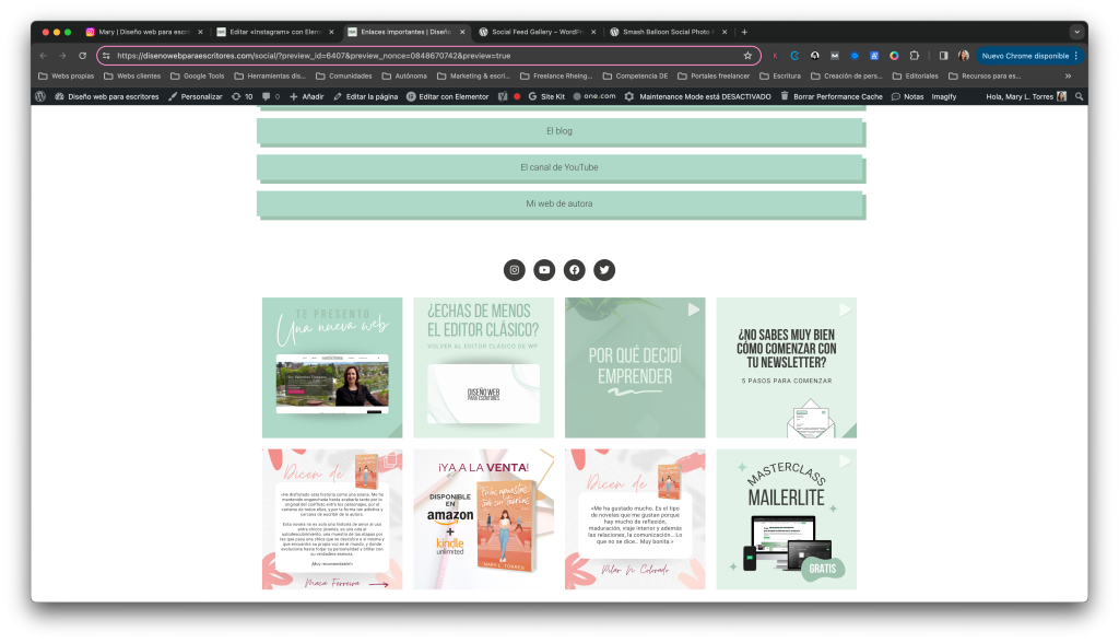8. Insta Gallery - Comprobar