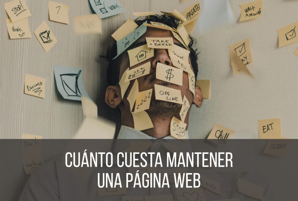 Cuánto cuesta mantener una página web