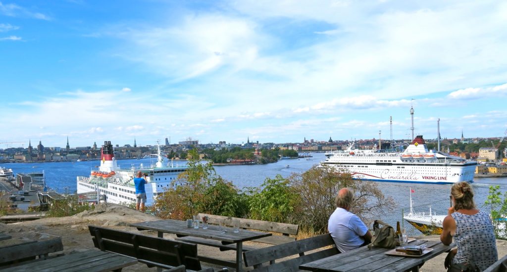 Vy över Stockholm från "Fåfängan"