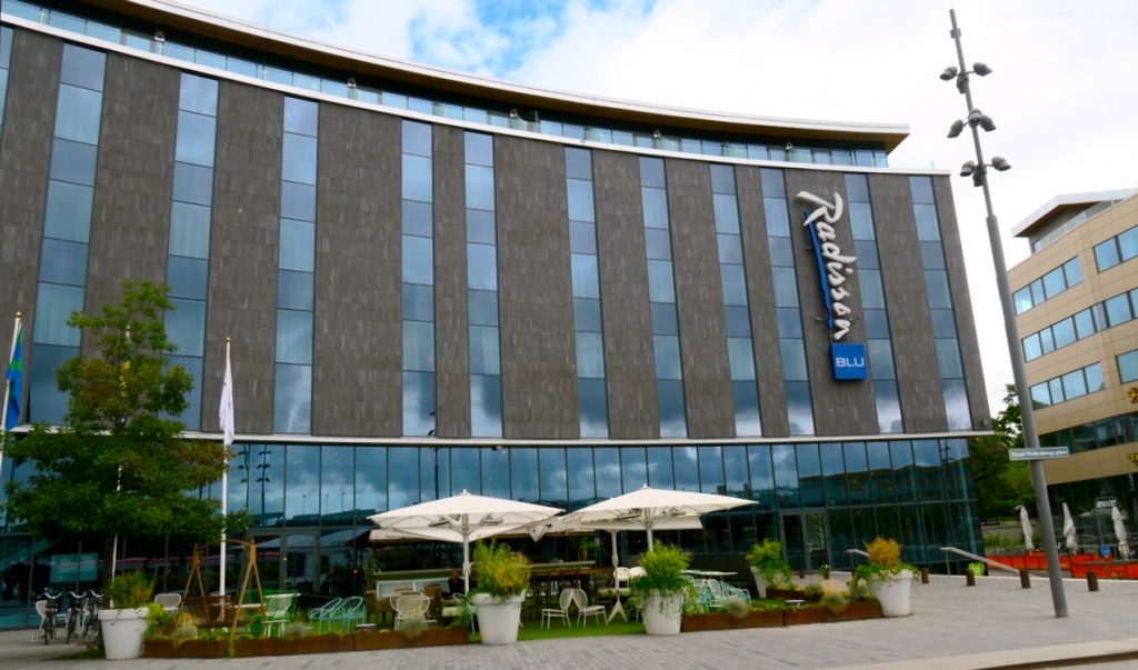 Söndgsbrunch vankades på hotel Radisson Blu i Uppsala