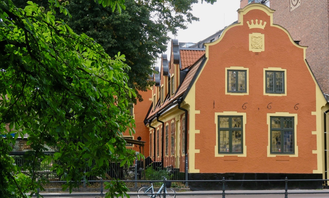 Västgöta nation i Uppsala. Huset är byggt 1666. 