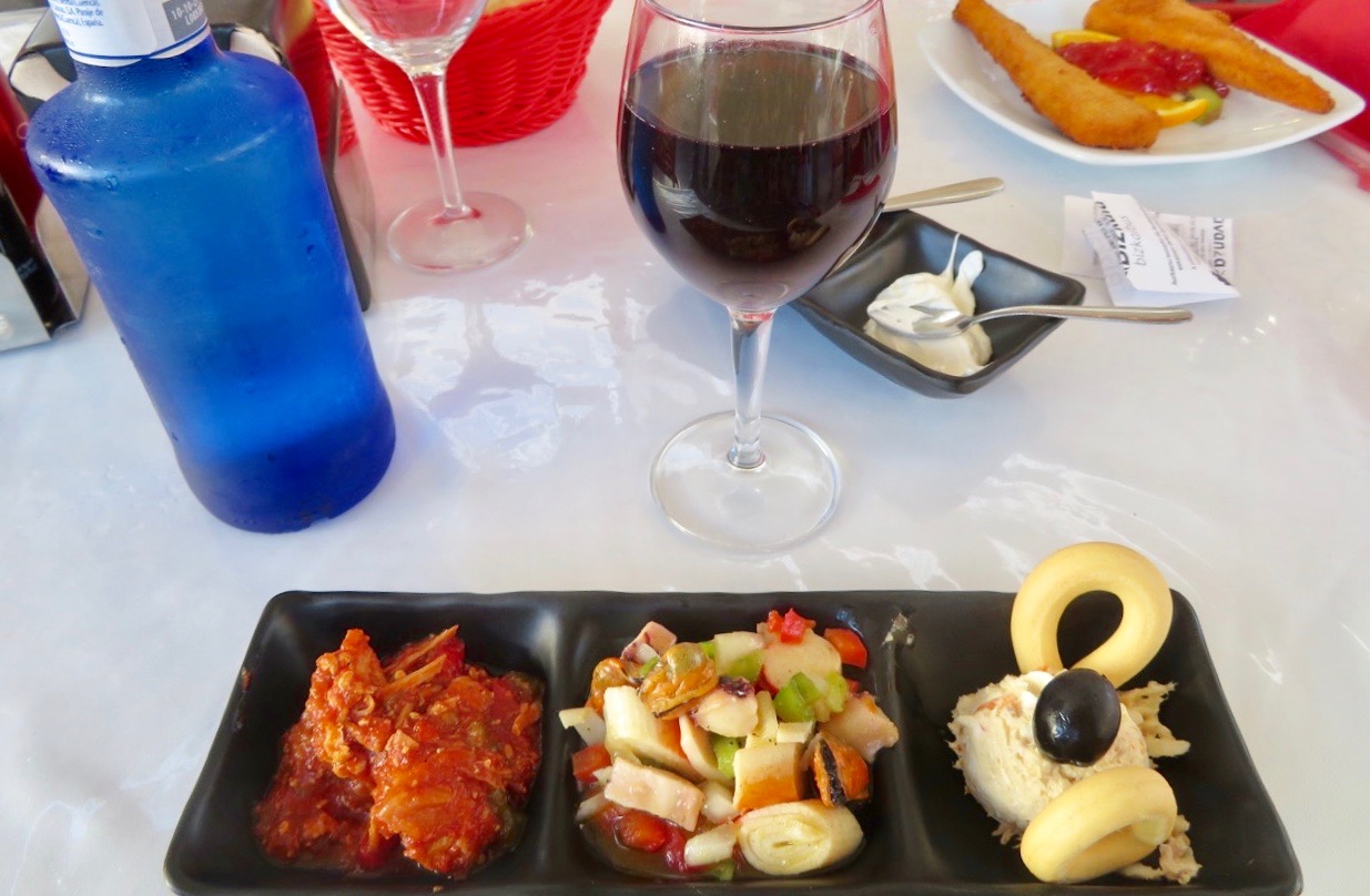 Middag på restaurang Alingui i Torrevieja centrum