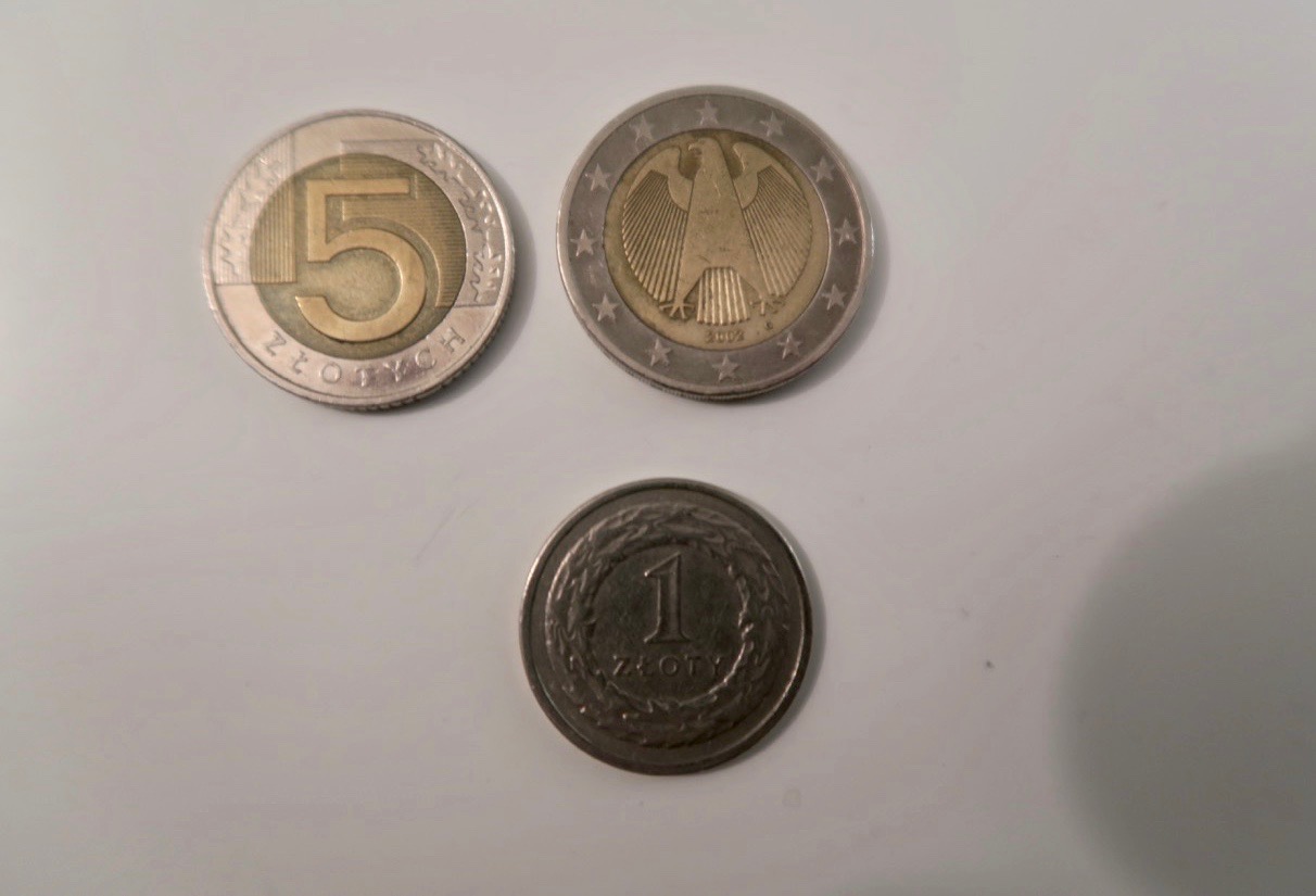 Några polska mynt. 