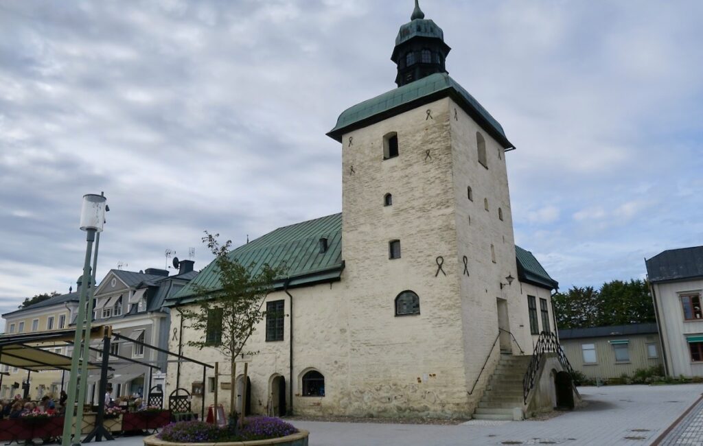 Rådhuset i Vadstena är från mitten av 1400-talet