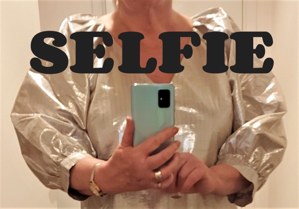Dags för selfie #5. En lek med ord med utgångspunkt från mig själv. 