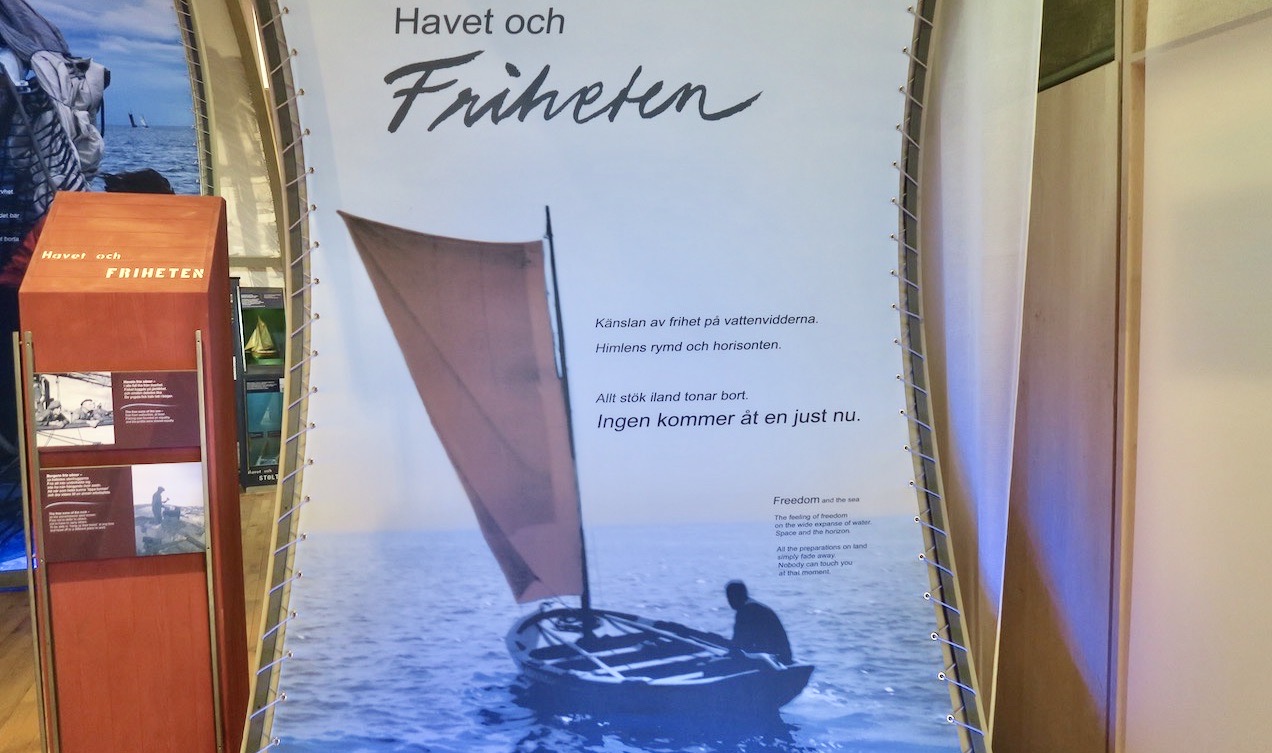 Bohuslän och havet här ihop. En fin utställning om just havet pågår på Bohusläns museum i Uddevalla. 