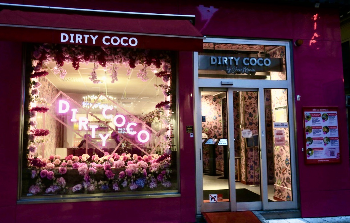 Stockholm. Café Dirty Coco platsar helt klart in i veckans smakprov. Gott och trevligt. 