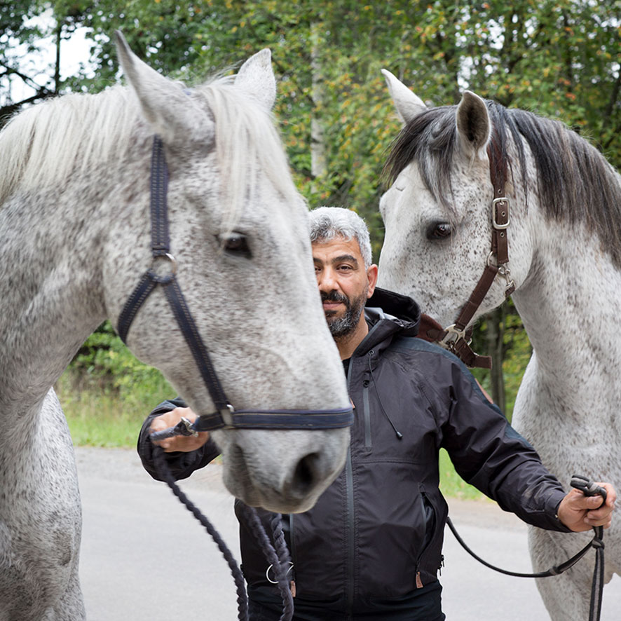 Djurgårdens Ridskola Qasem Al Sultani Hästskötare & Stalltjänst