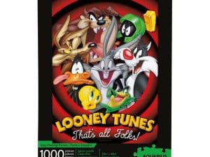 Looney Tunes puslespil "That's all folks" (1000 brikker)