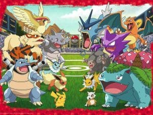 Pokémon Jigsaw Puzzle Stadium (1000 brikker)