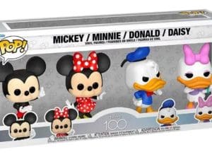 Funko POP! Disney 100 – Mickey, Minnie, Anders And & Andersine (4-Pack)