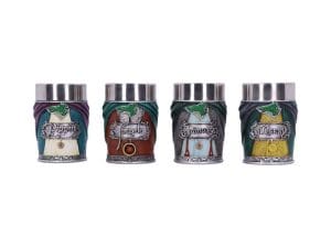 Lord of the Rings Shotglass 4-Pack – Hobbits