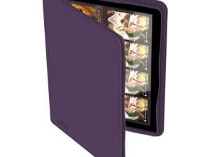 Ultimate Guard Zipfolio 320 – 16-lommer Xenoskin (Lilla)