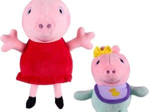 Gurli Gris bamser – Peppa & Evie (2-pak)