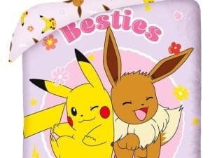 Pokémon Sengetøj sæt - Besties forever - 140 x 200 cm