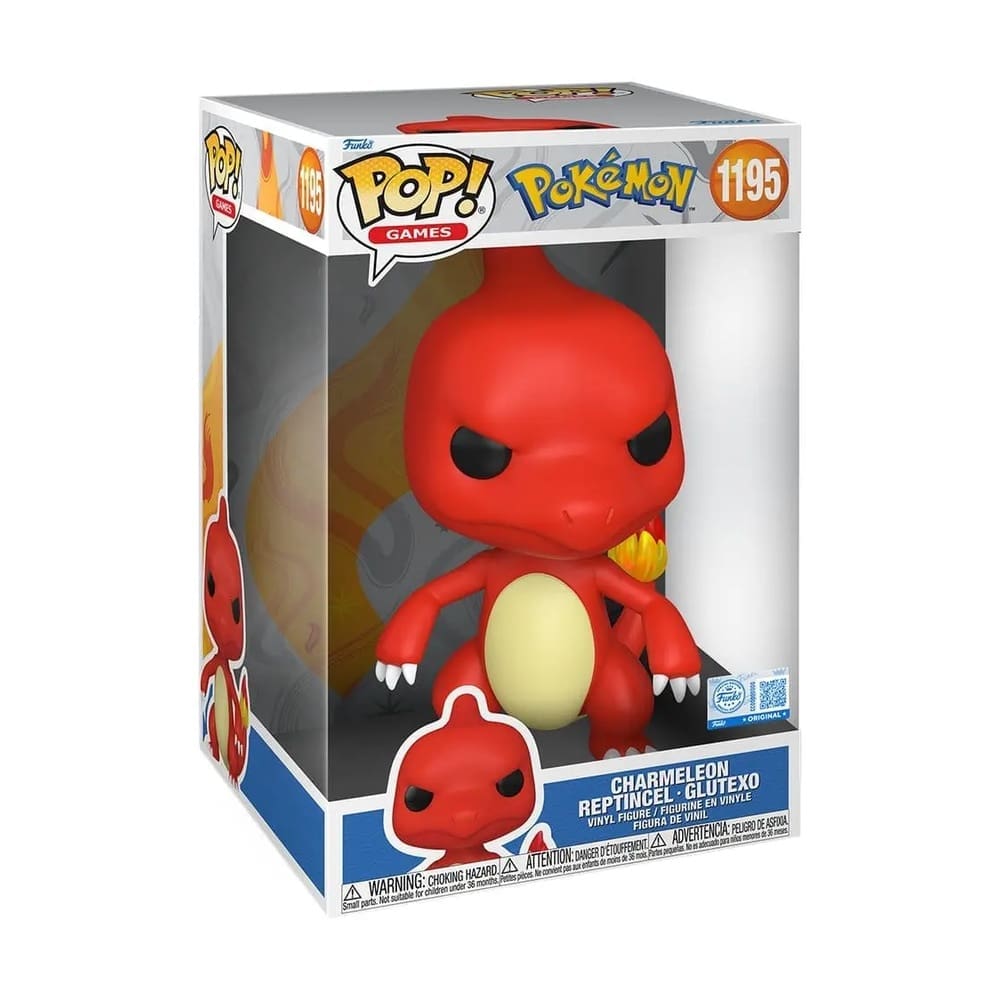 Funko POP! Games Pokémon – Charmeleon Super Sized Jumbo 25 cm #1195