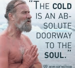 Wim Hof Fundamentals Ademhaling en ijsbad workshop 24 The cold is an absolute doorway to the soul - wim hof quote