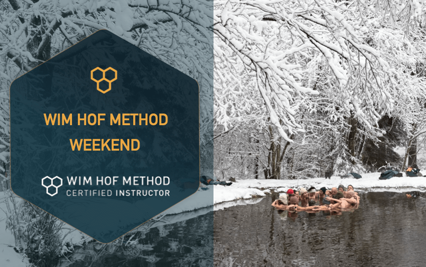 Wim Hof - ademhaling en ijsbad workshops Dominique Stulens Weekend
