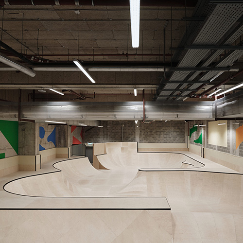 Skatepark Stozice Indoor Skatepark Doms Architect