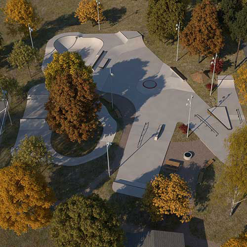 Doms Architect Vetlanda skatepark featured image