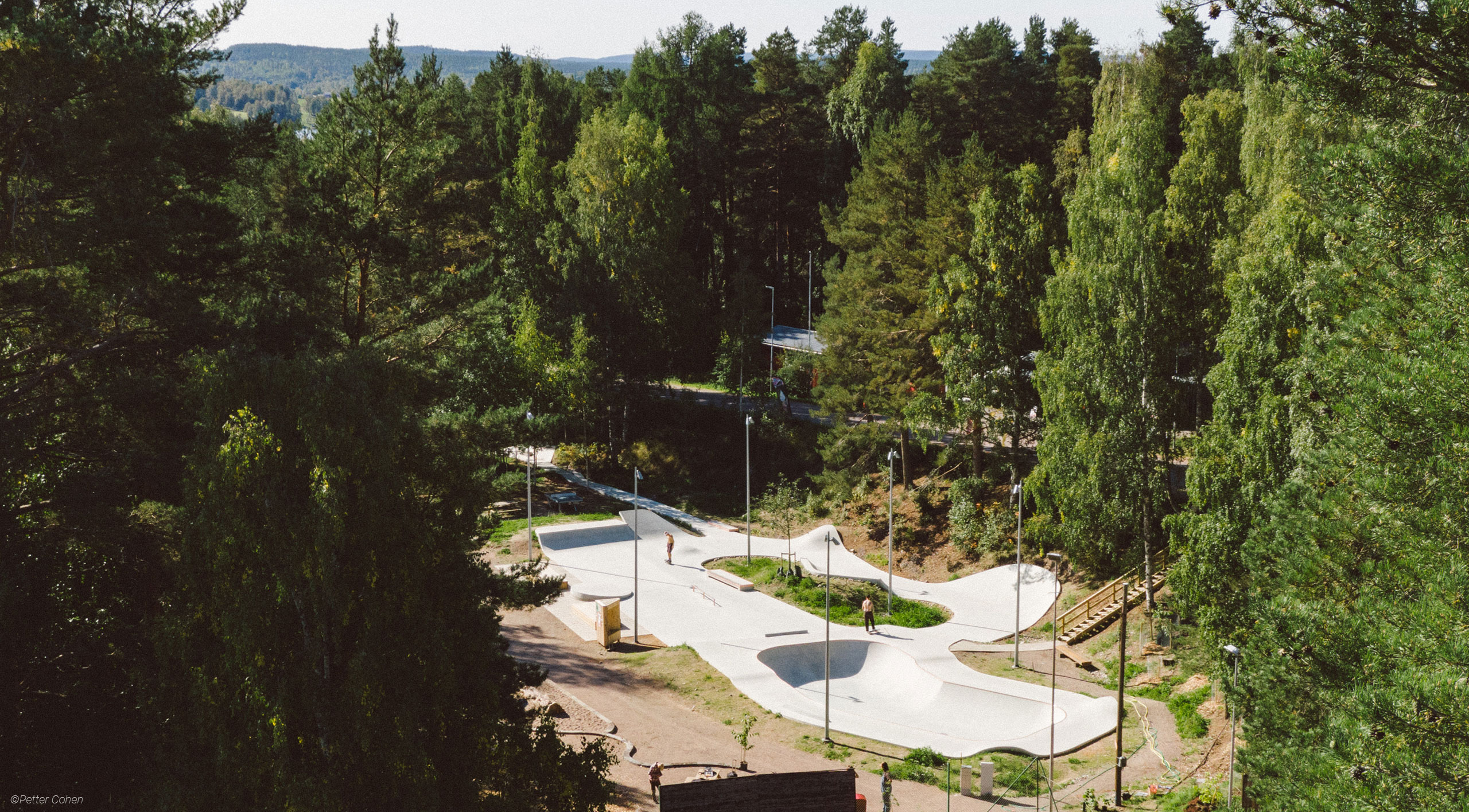 Svärdsjö Skatepark Doms Architect Home page Copyright Petter Cohen